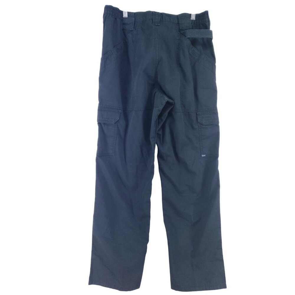 5.11 Tactical Utility Pants Mens 34x32 Black Ripstop - Picture 2 of 10